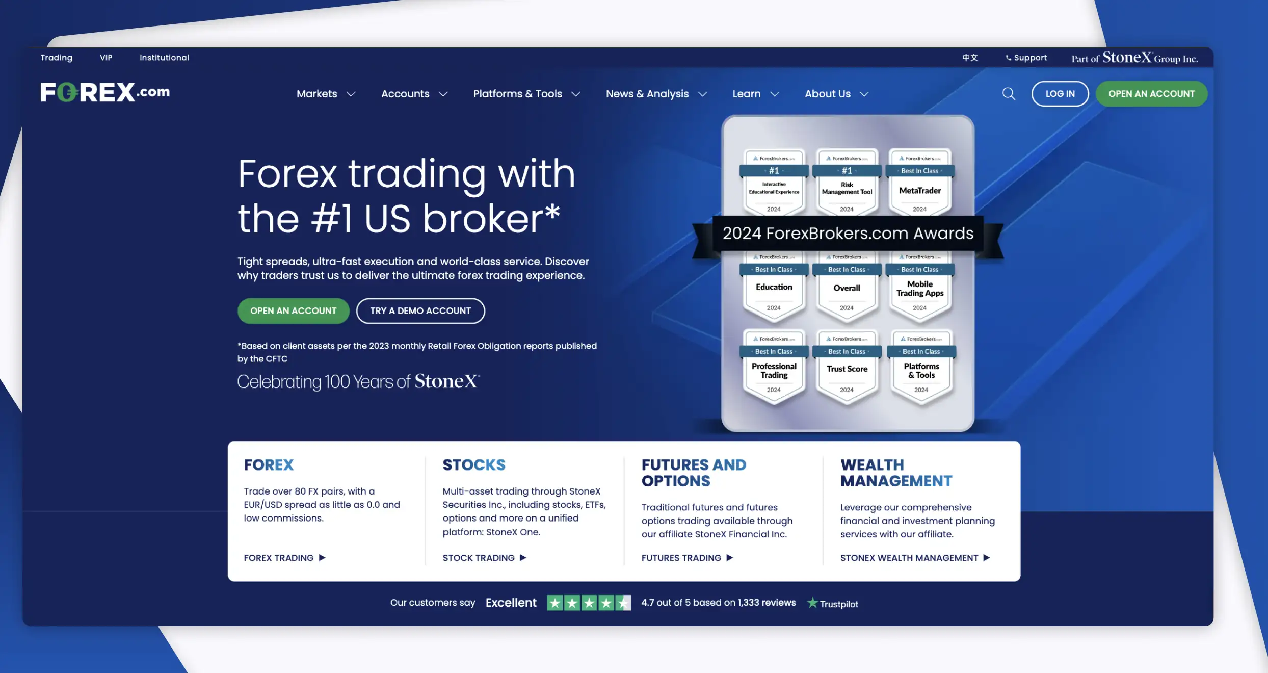 forex.com screen 1