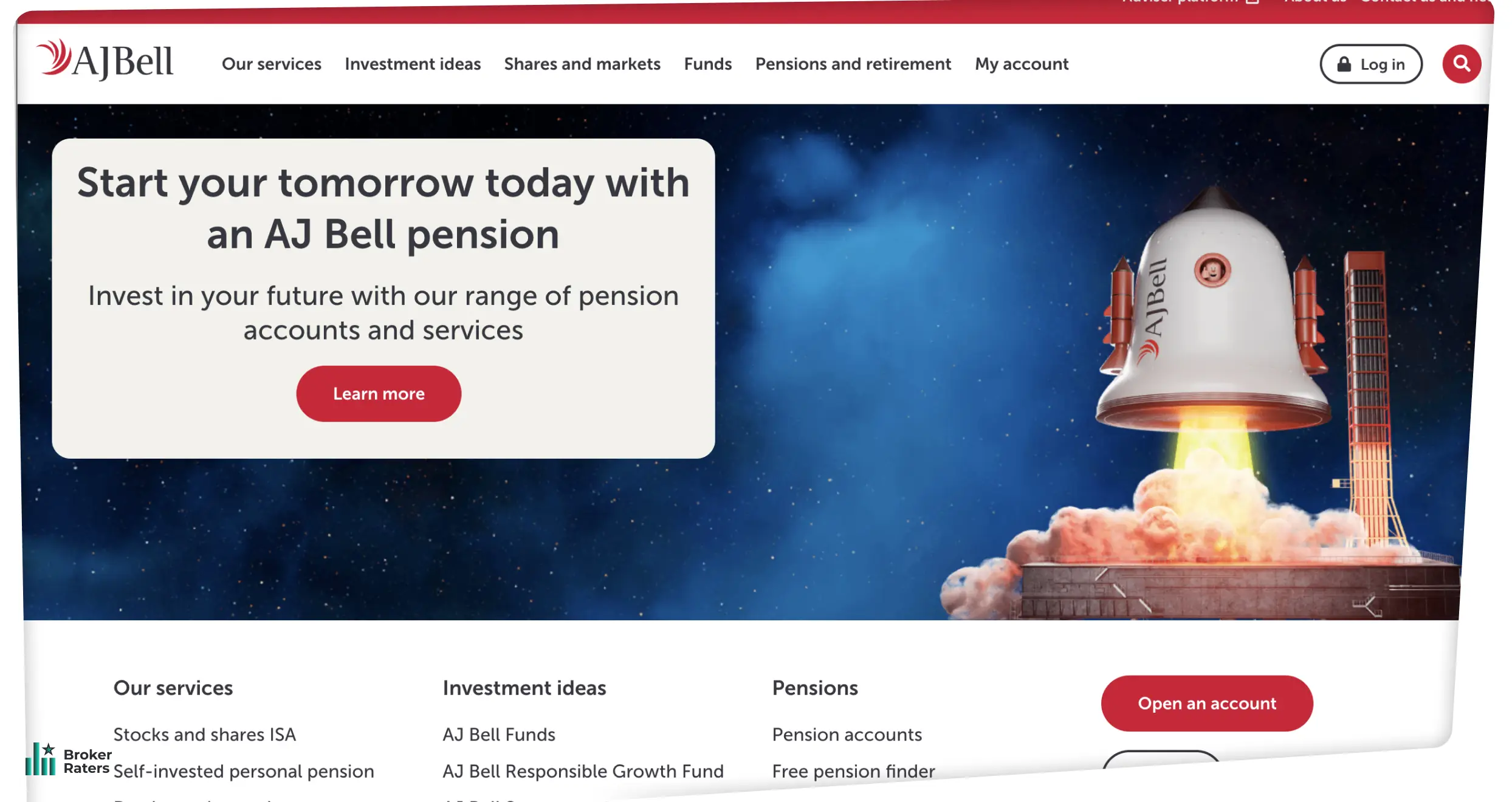 ajbell youinvest screen 1